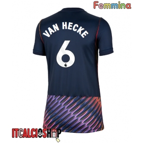 Tottenham Hotspur Jan Paul van Hecke #6 Seconda Maglia Femmina 2026-27 Manica Corta